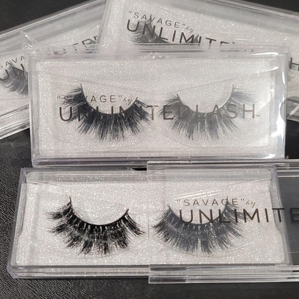 Strip Eyelash Extensions by Unlimitedlash "SAVAGE" (One Pair)